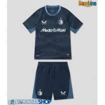 Maglie da calcio Feyenoord Seconda Maglia Bambino 2025-26 Manica Corta + Pantaloni corti)